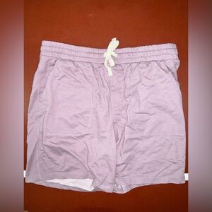 Alpine Design Lilac Shorts with White Drawstring